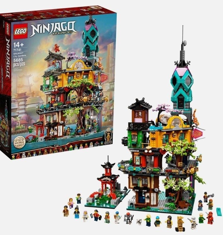 LEGO 71741 NINJAGO City Gardens